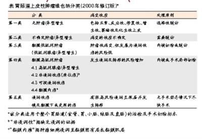 胃上皮内肿瘤的病理诊断与临床处理